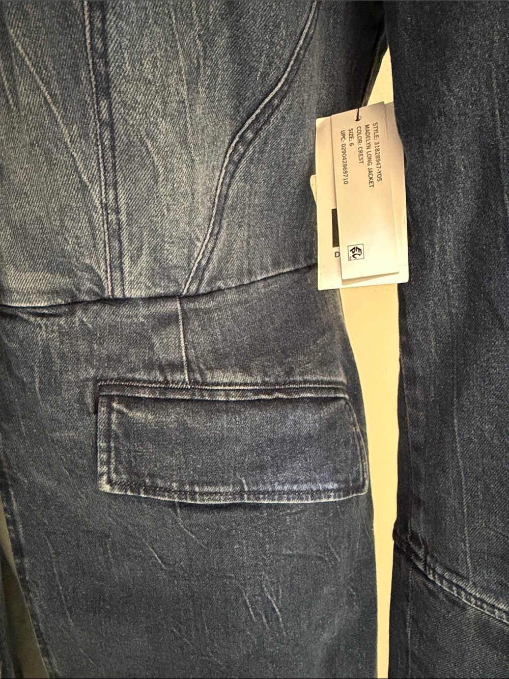 Dee Ocleppo Madelyn Denim Coat - Picture 2 of 5